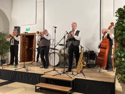 Beschwingter Dixie-Jazz mit den Mississippi Steamboat Chickens