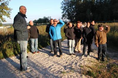 Bm Zwick begrt den CDU-Kreisvorstand auf Campus Galli